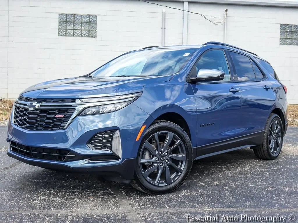 Used 2024 Lakeshore Blue Metallic Chevrolet RS image 2