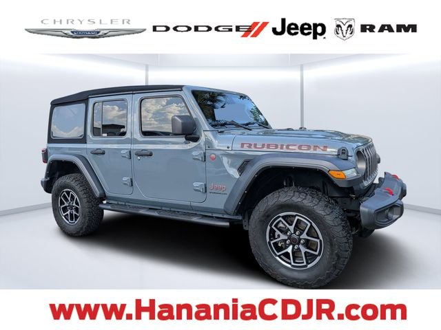 Used 2024 Gray Jeep Rubicon image 1