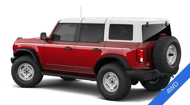 New 2026 Ruby Red Metallic Tinted Clearcoat Ford Heritage Edition image 2