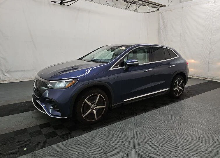 Certified Used 2023 Twilight Blue Metallic Mercedes-Benz EQE 500 image 1
