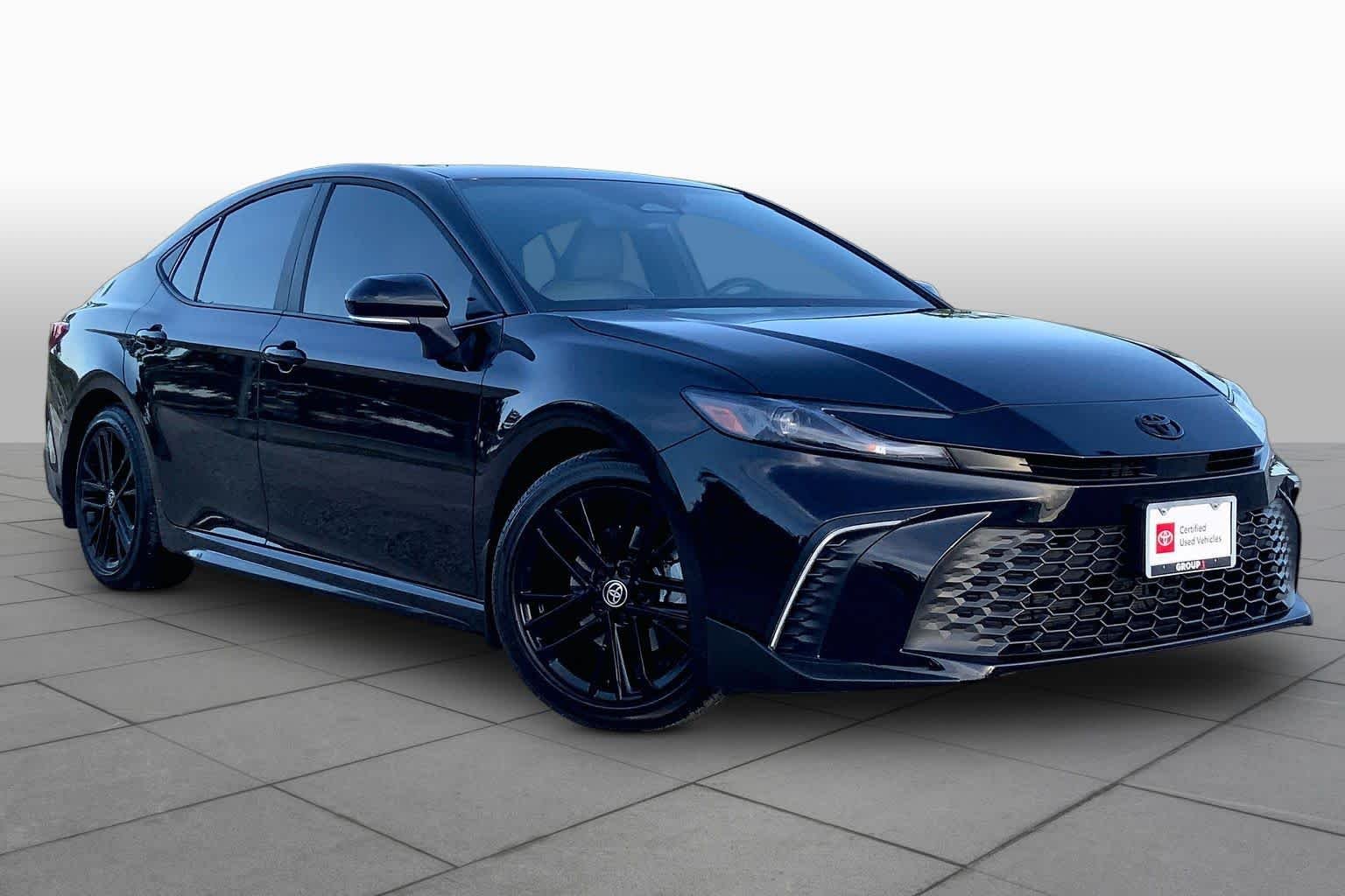 Used 2026 Midnight Black Metallic Toyota SE image 3