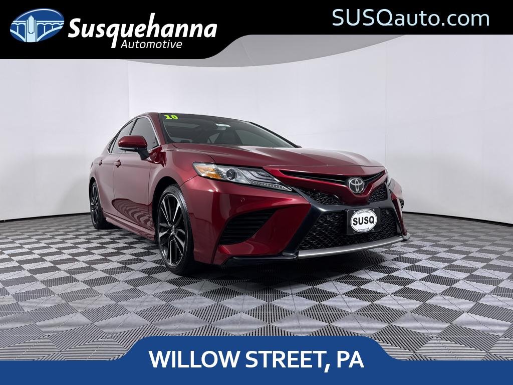Used 2018 Ruby Flare Pearl Toyota XSE image 1