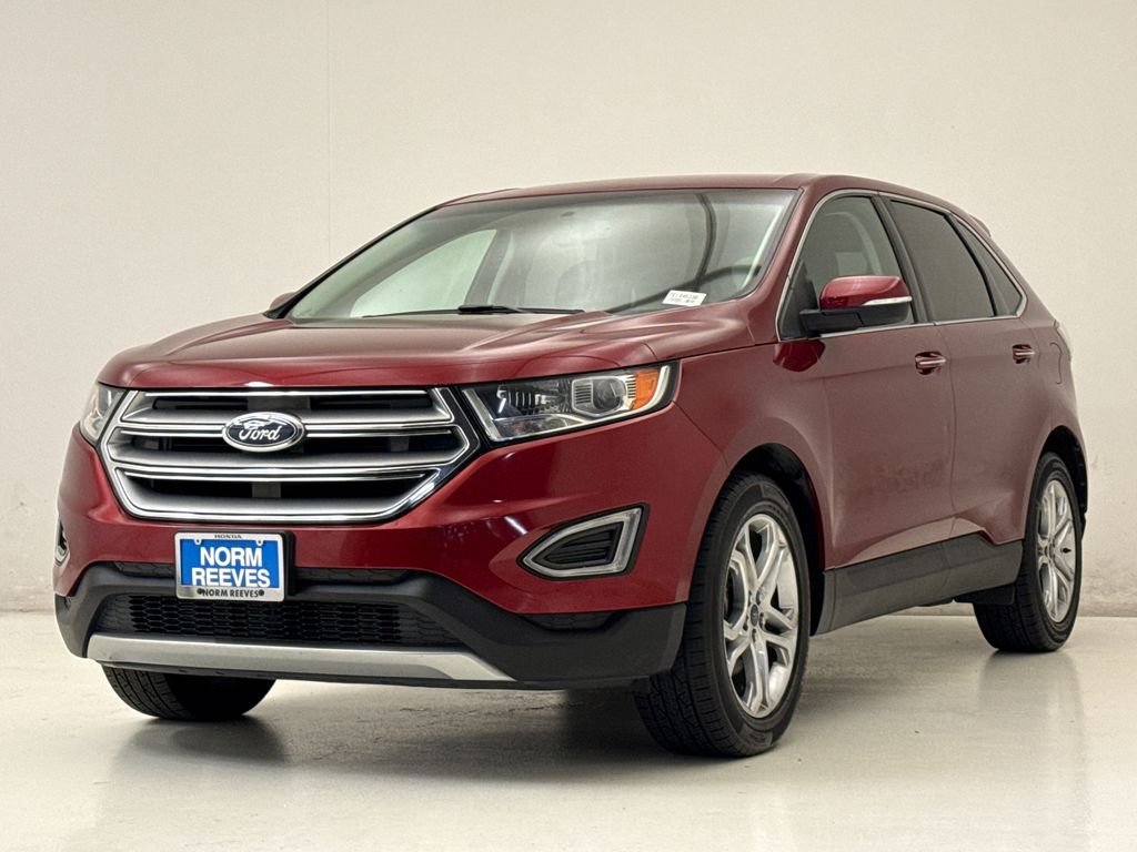 Used 2015 Ford Edge Titanium with VIN 2FMTK3K99FBB35534 for sale in North Richland Hills, TX