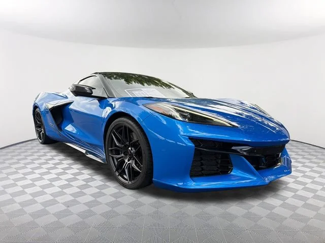 Used 2024 Riptide Blue Metallic Chevrolet 2LZ image 3