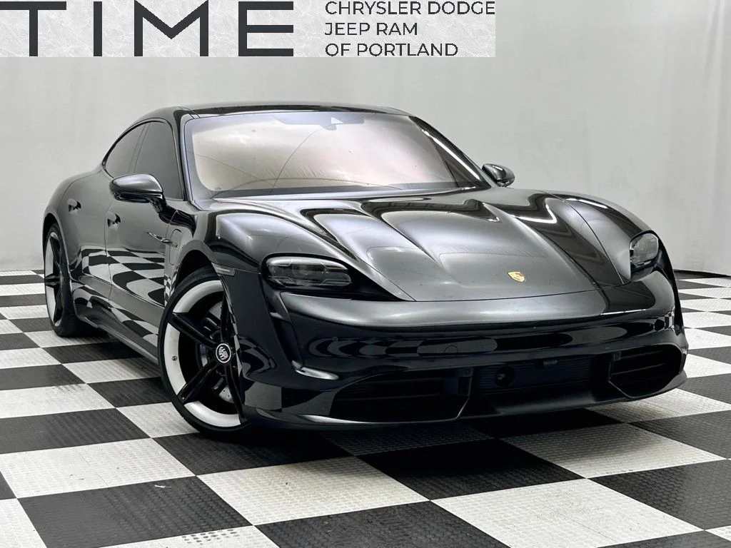 Used 2021 Black Porsche Turbo S image 1