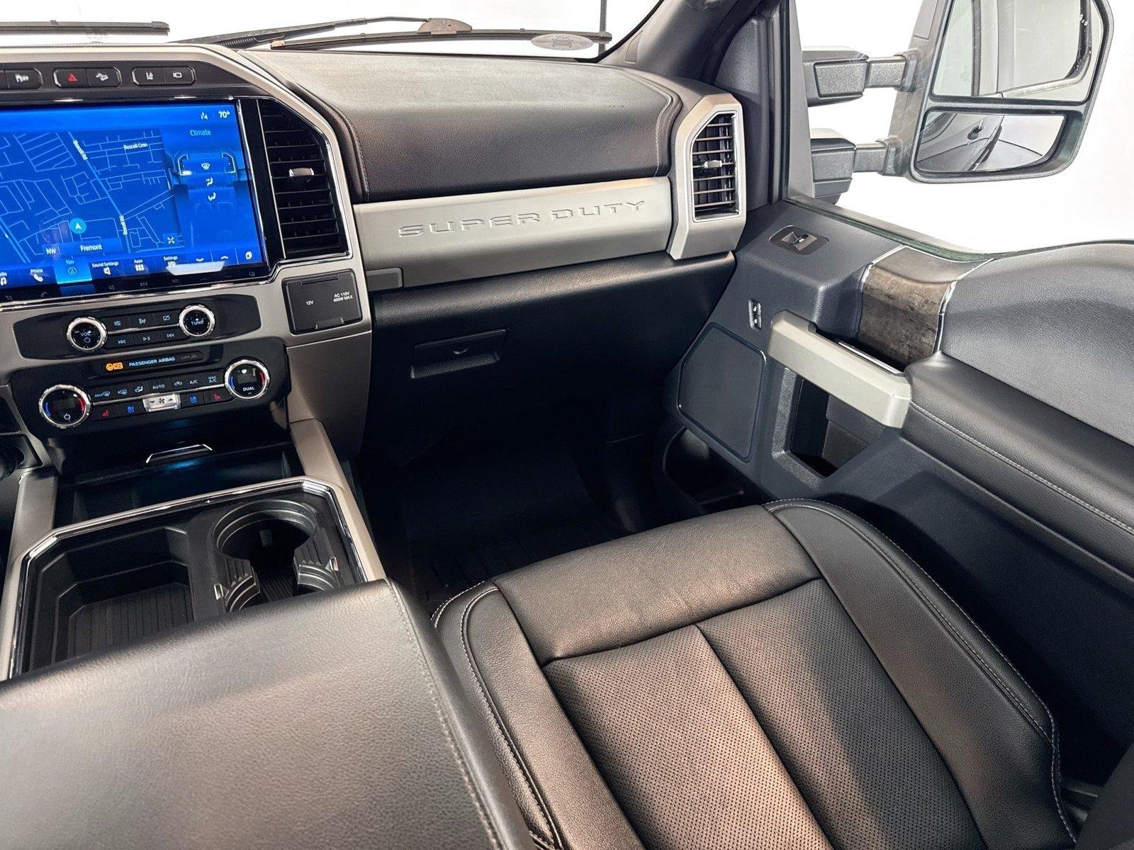 Used 2022 Antimatter Blue Metallic Ford LARIAT image 21