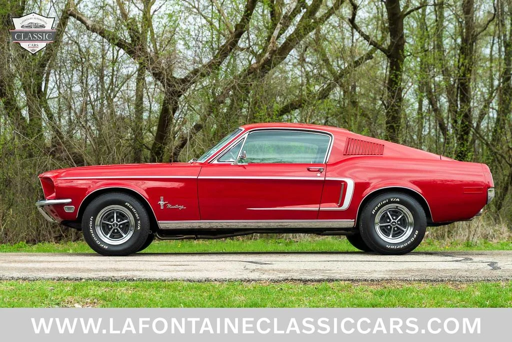 Used 1968 Red Ford Fastback image 4