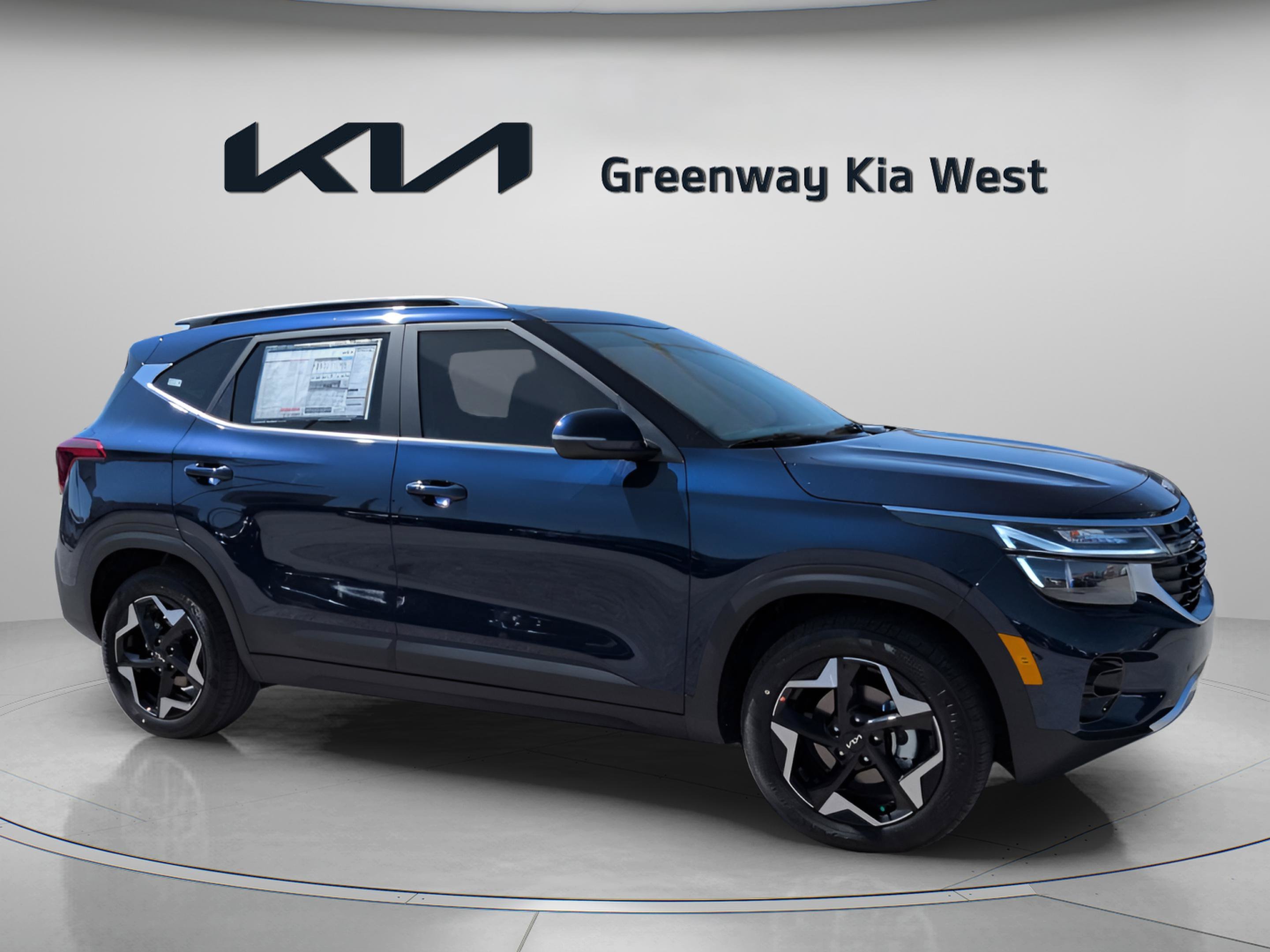 New 2026 Dark Ocean Blue Kia EX image 1