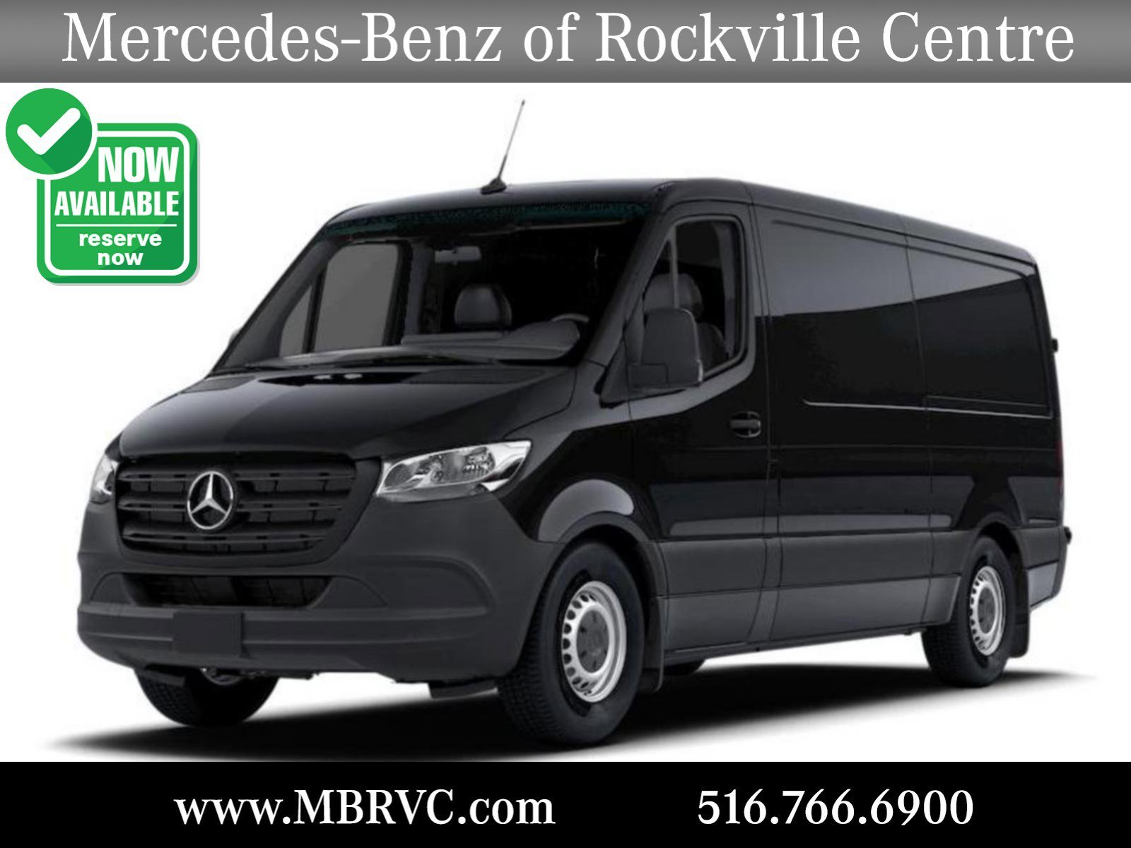 New 2026 Obsidian Black Metallic Mercedes-Benz 2500 Standard Roof I4 Diesel HO 144 AWD image 1