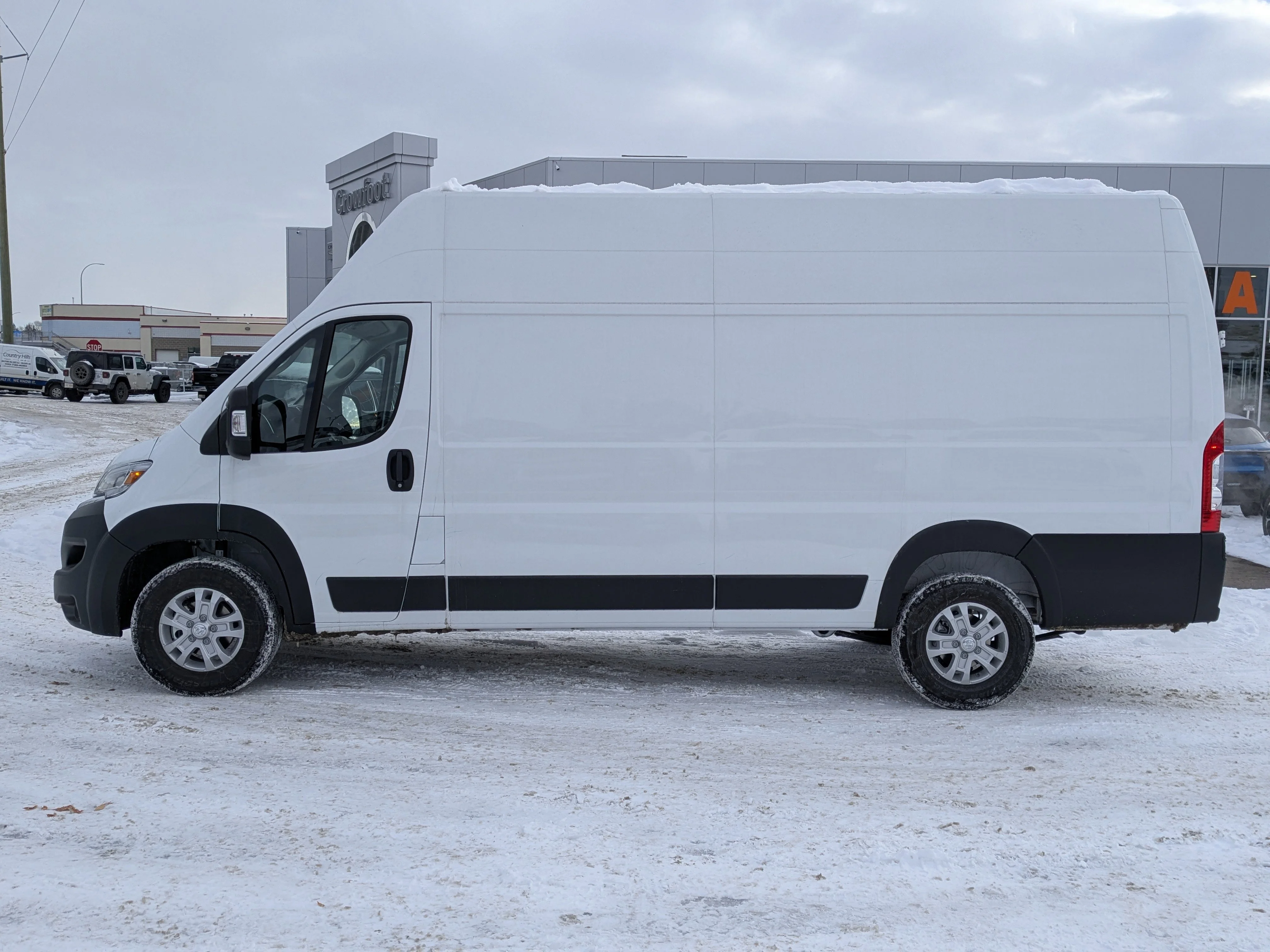 New 2026 White RAM SLT - - Super High Roof - Package 22G - LED Headlamps - Cargo Partition - Remote Start & tons more! image 5