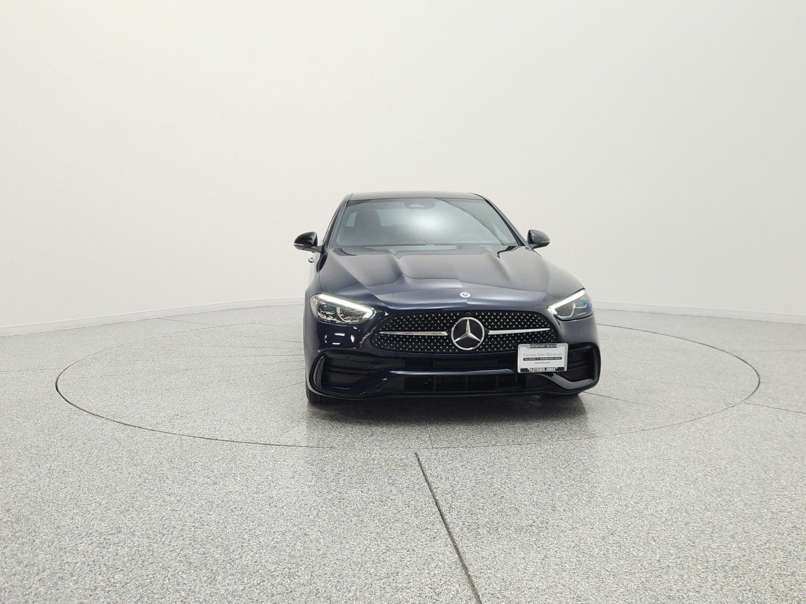 Certified Used 2022 Lunar Blue Metallic Mercedes-Benz C 300 4MATIC® Sedan image 2