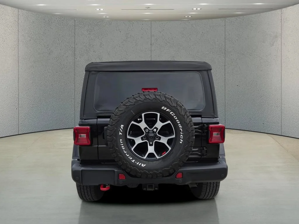 Used 2021 Black Clearcoat Jeep Unlimited Rubicon image 6