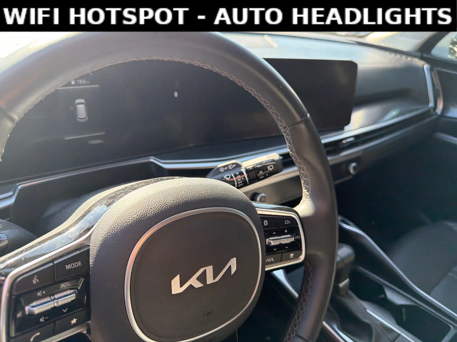 Used 2025 Ebony Black Kia S image 8