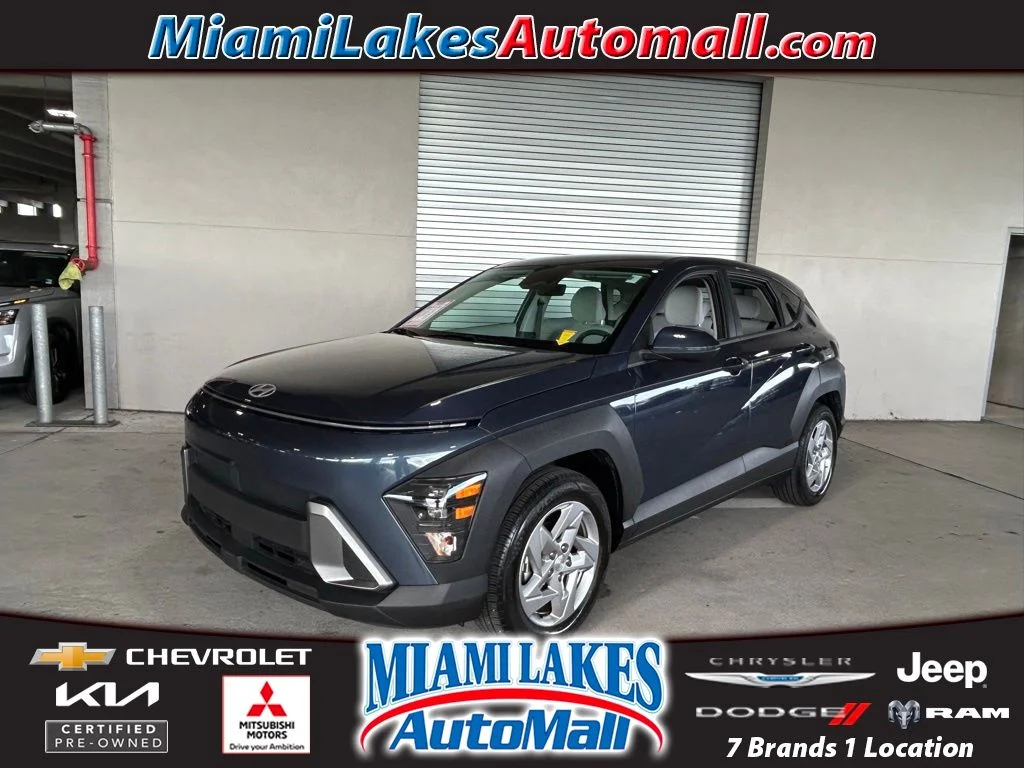 Used 2024 Denim Blue Pearl Hyundai SE image 1