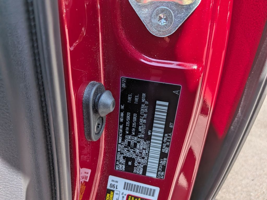 Certified Used 2021 Red Toyota Platinum image 32