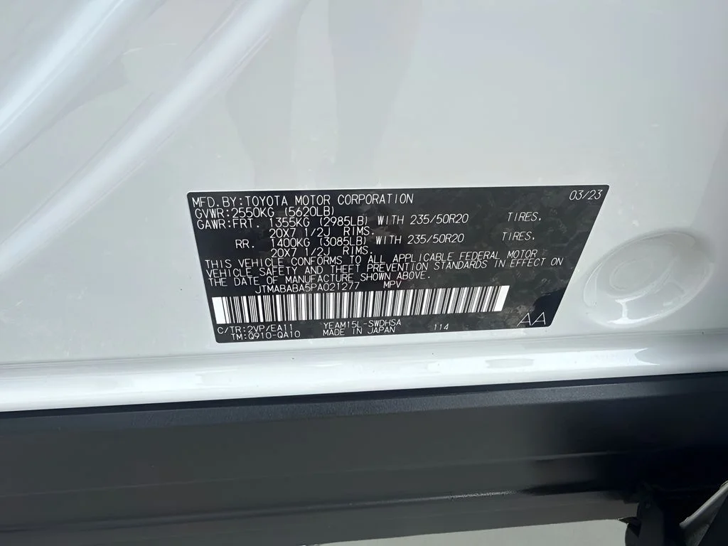 Used 2023 White Subaru Touring image 34
