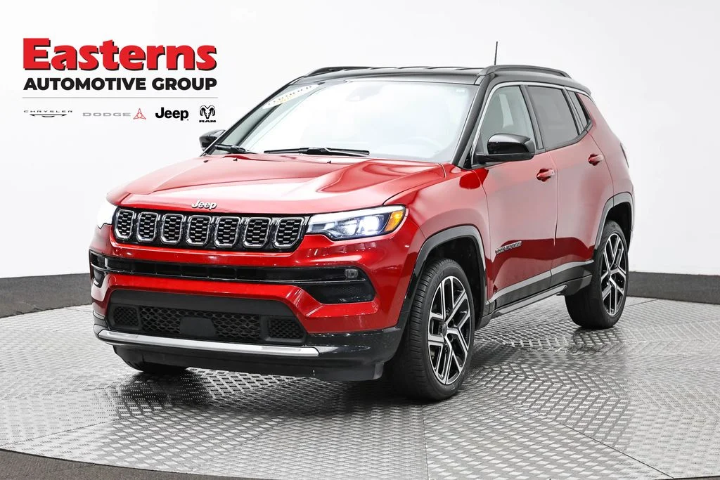 Certified Used 2025 Red Jeep Limited image 1