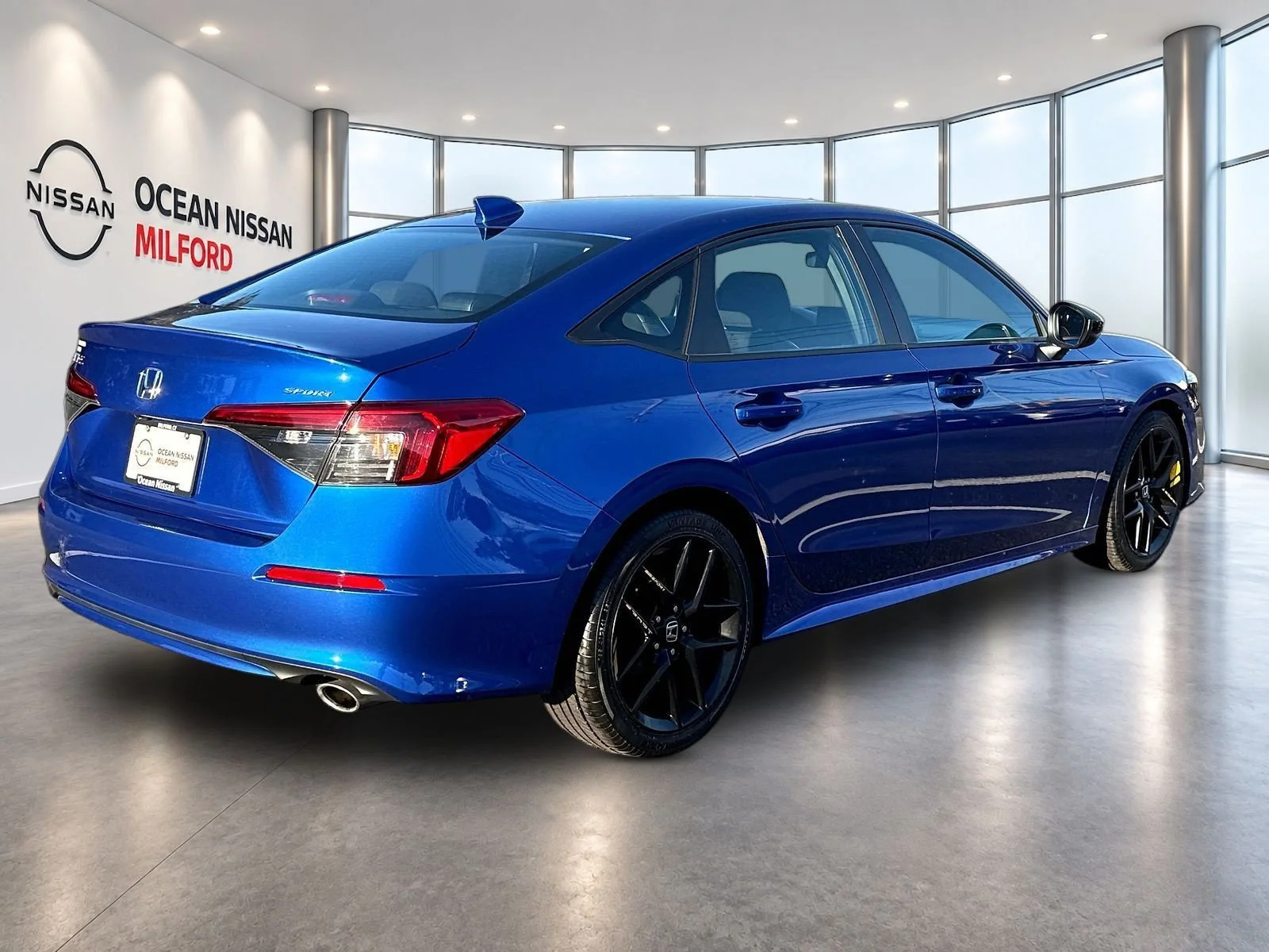 Used 2022 Aegean Blue Metallic Honda Sport image 5