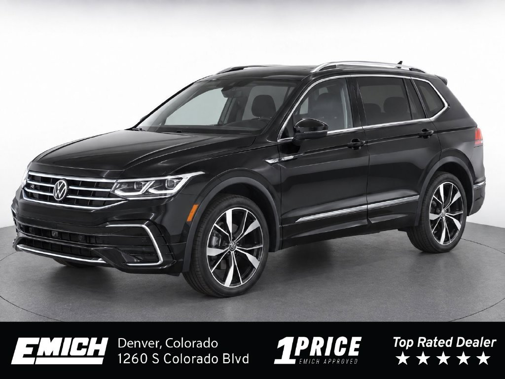 Used 2024 Black Volkswagen 2.0T SEL R-Line image 1