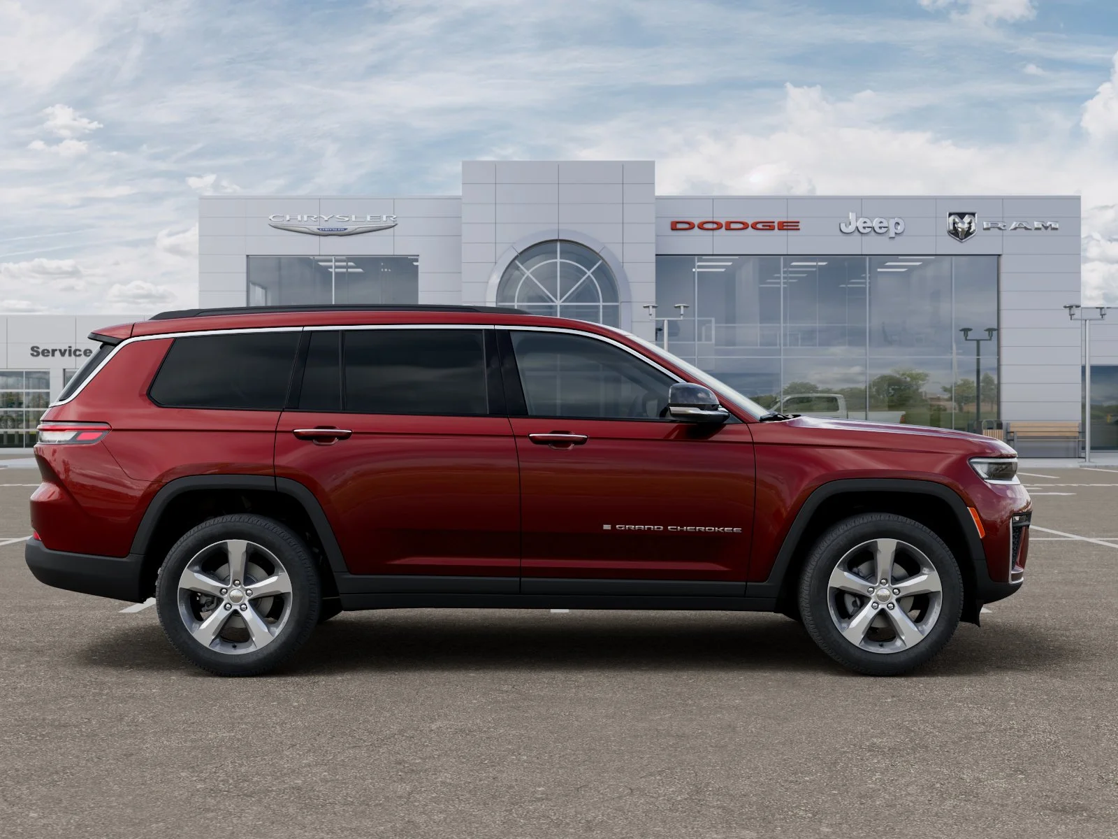 New 2026 Velvet Red Pearl-Coat Exterior Paint Jeep Limited image 44
