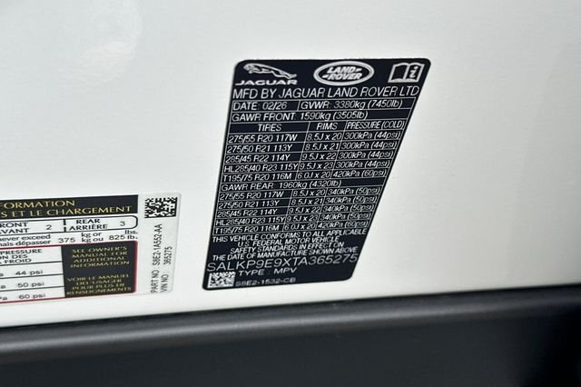 New 2026 Beige Land Rover SE image 27