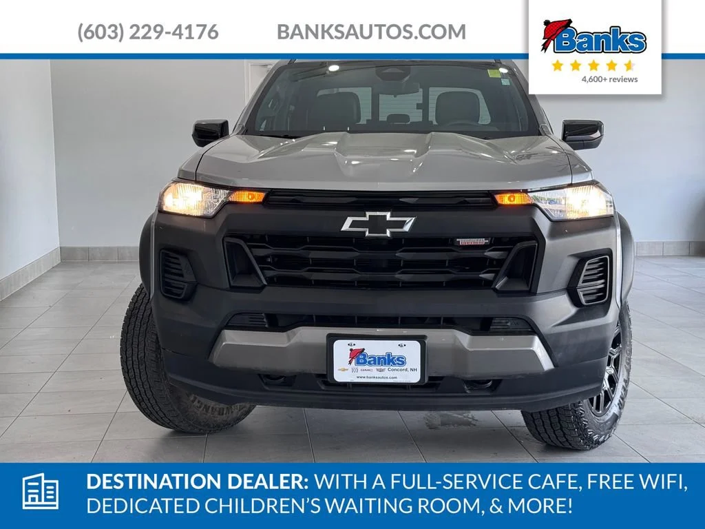 Used 2023 Sterling Gray Metallic Chevrolet Trail Boss image 3