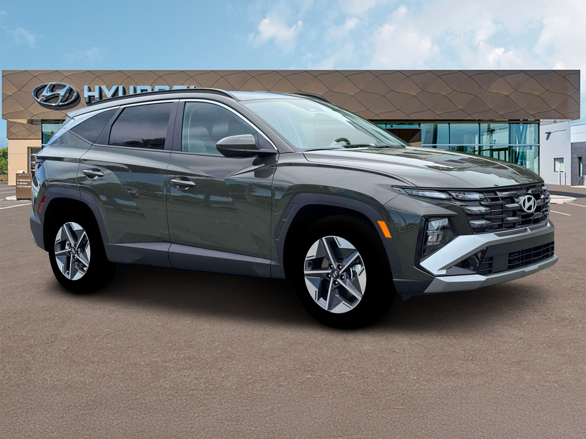 New 2026 Green Hyundai SEL AWD image 10