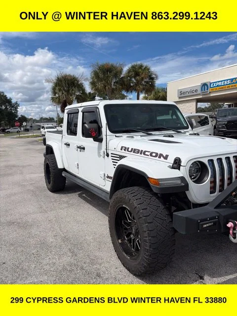 Used 2021 White Jeep Rubicon image 3
