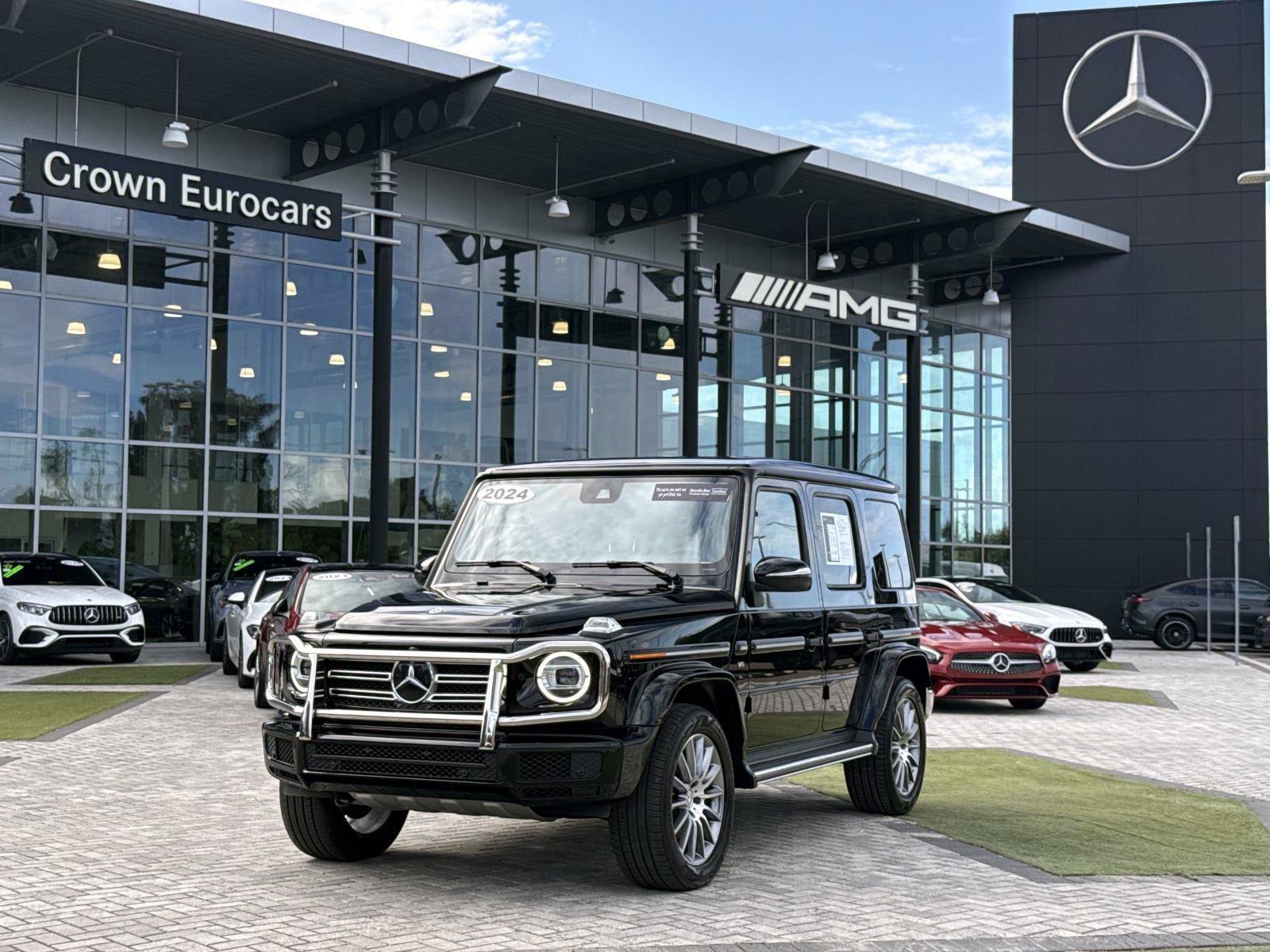 Certified Used 2024 Black Mercedes-Benz G 550 image 1