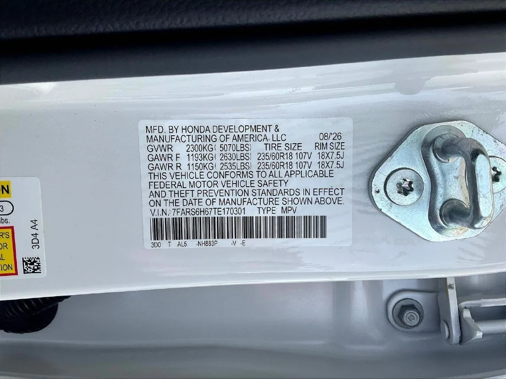 New 2026 Platinum White Pearl Honda AWD TrailSport Hybrid image 23