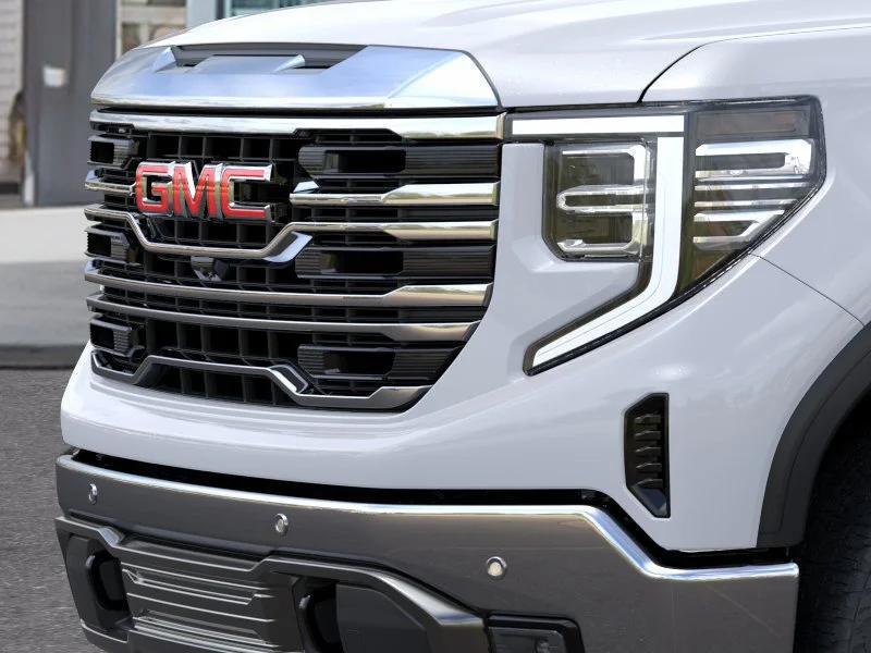 New 2026 Glacier White Tricoat GMC SLT image 13