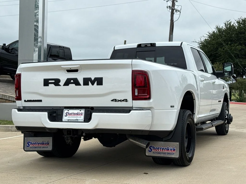 New 2026 Bright White Clear-Coat Exterior Paint RAM Laramie image 9