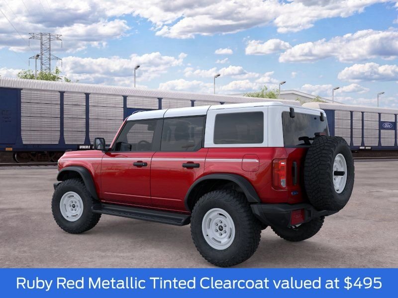 New 2026 Ruby Red Metallic Tinted Clearcoat Ford Heritage Edition image 5