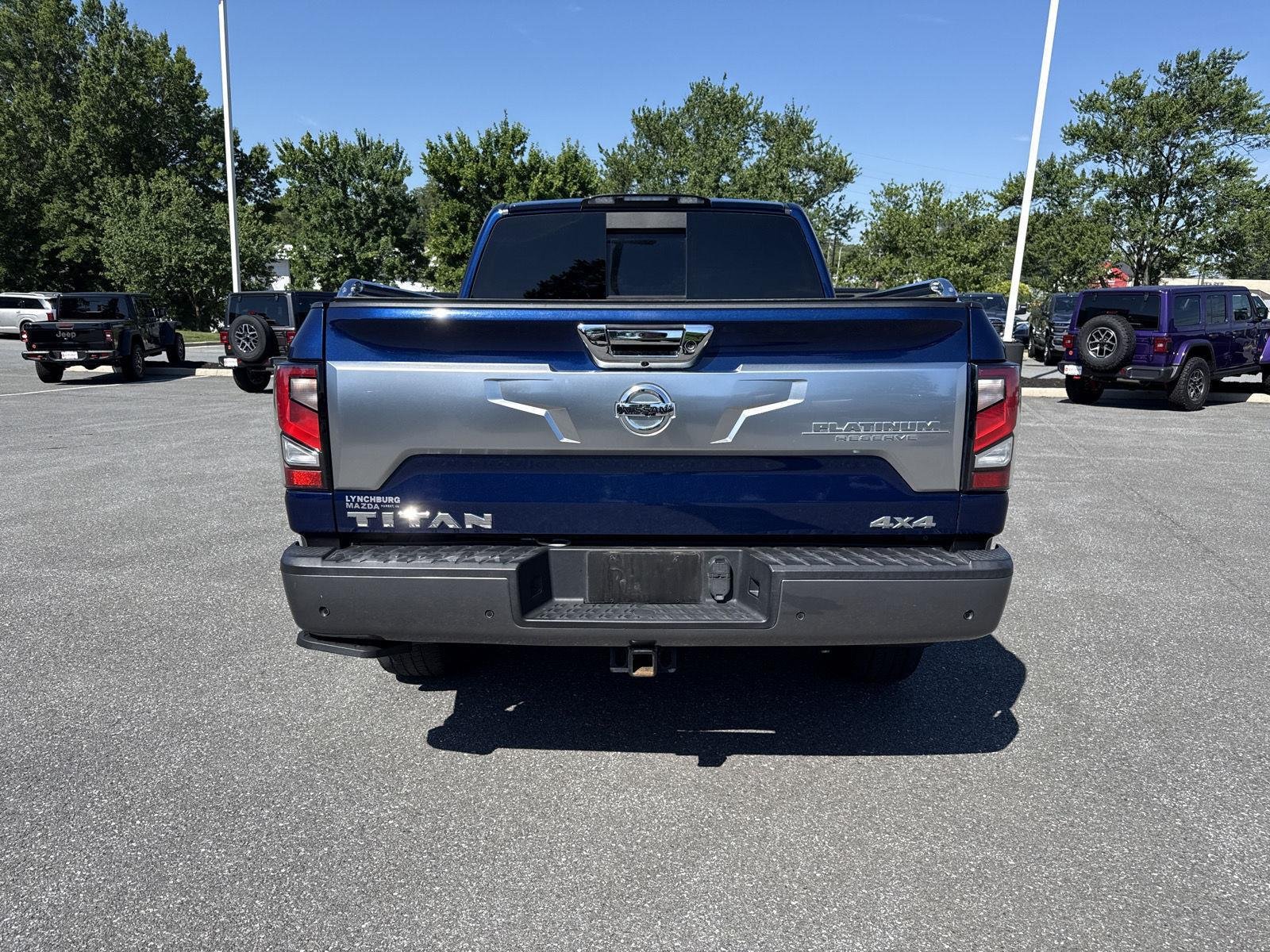 Used 2021 Deep Blue Pearl Metallic Nissan Platinum Reserve image 6