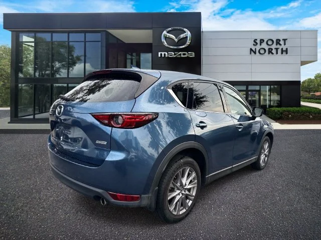 Used 2019 Blue Mazda Grand Touring image 3