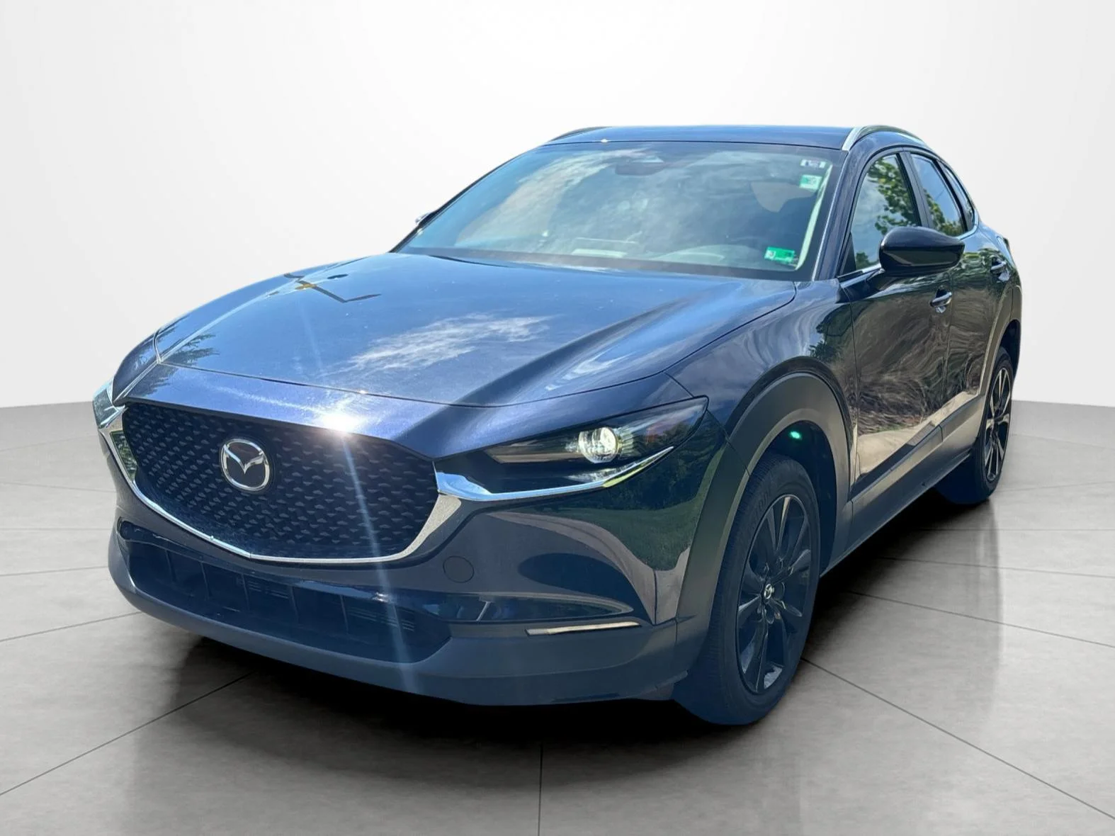 Used 2024 Deep Crystal Blue Mica Mazda 2.5 S Select Sport image 1