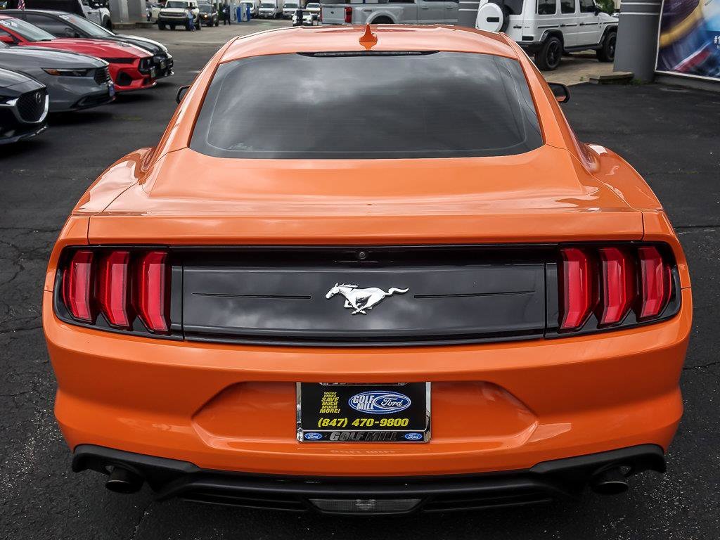 Used 2021 Orange Ford EcoBoost image 8