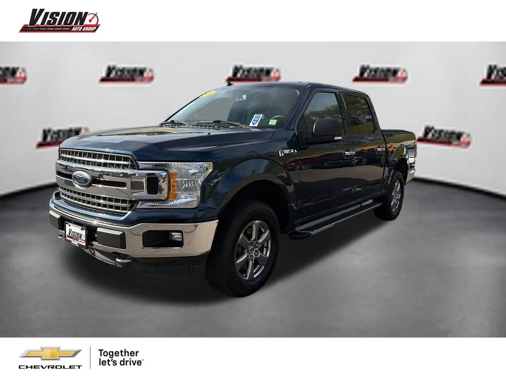 Used 2018 Blue Ford XLT image 1