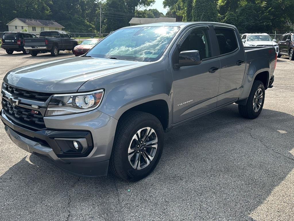 Certified Used 2021 Satin Steel Metallic Chevrolet 4WD Z71 image 3