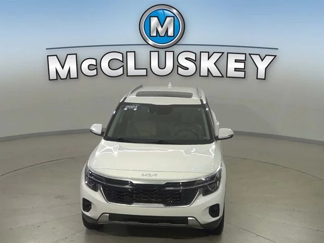 Used 2024 White Kia EX image 16