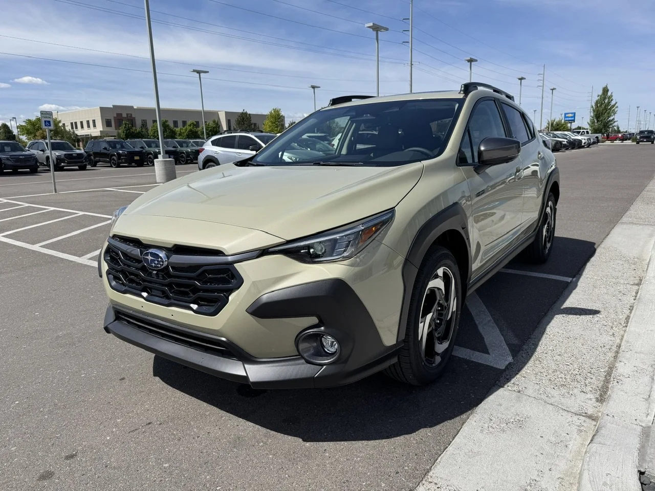 New 2026 Sand Dune Pearl Subaru Limited Hybrid image 3