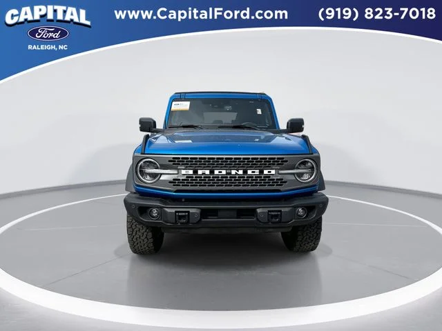 Used 2025 Blue Ford Badlands image 3