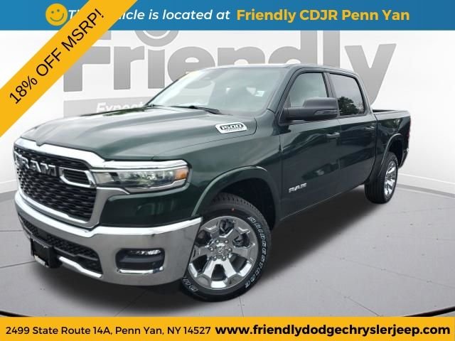 New 2026 Serrano Green Metallic RAM Big Horn/Lone Star image 1