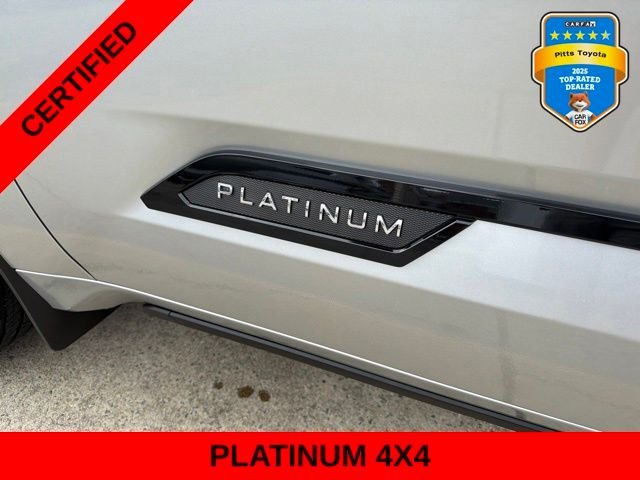 Certified Used 2023 Silver Toyota Platinum image 9