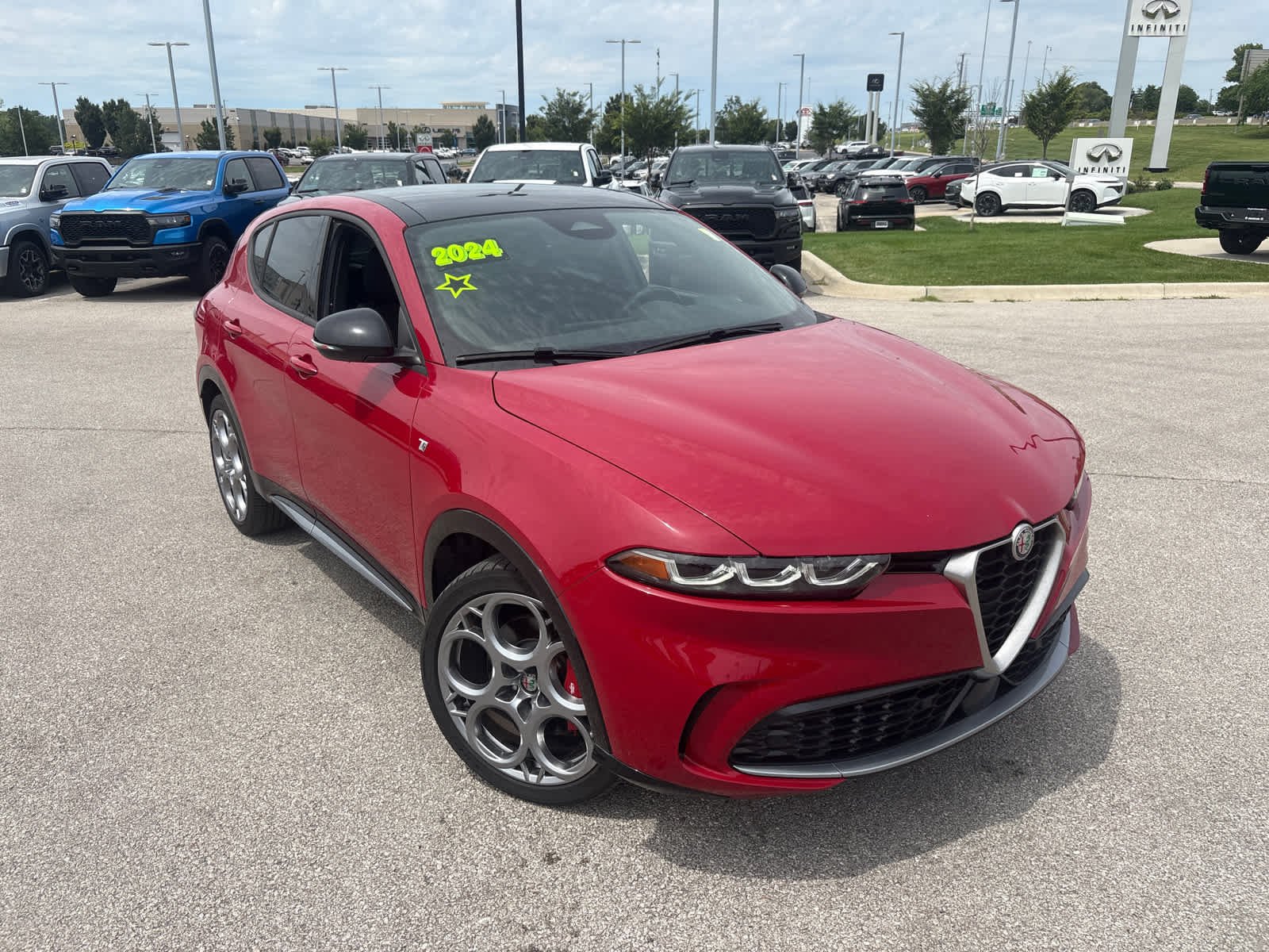 Used 2024 Alfa Romeo Tonale TI with VIN ZASPATCW7R3041688 for sale in Kansas City