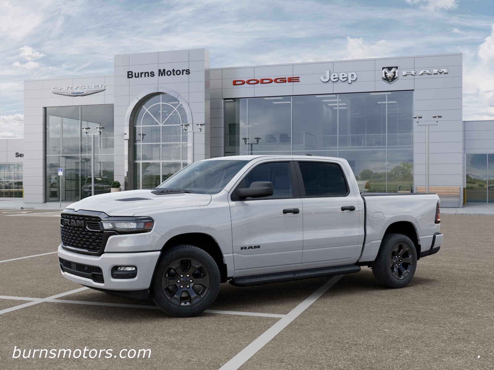 New 2026 Bright White Clear-Coat Exterior Paint RAM Express image 2