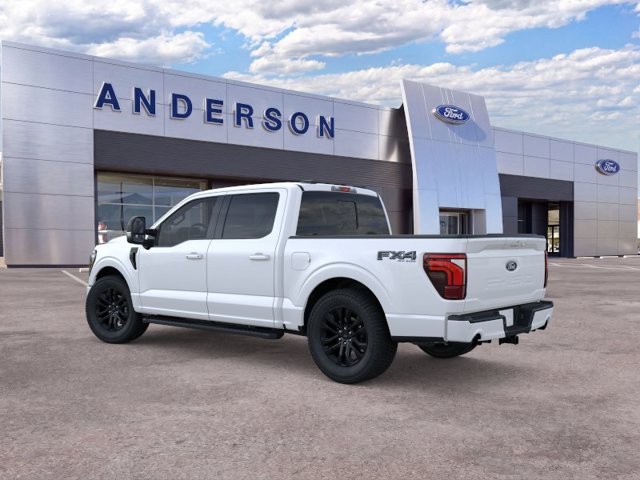 New 2026 Star White Metallic Tri-Coat Ford Lariat image 4