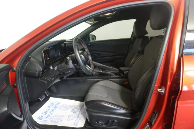 Used 2021 Lava Orange Hyundai N Line image 26