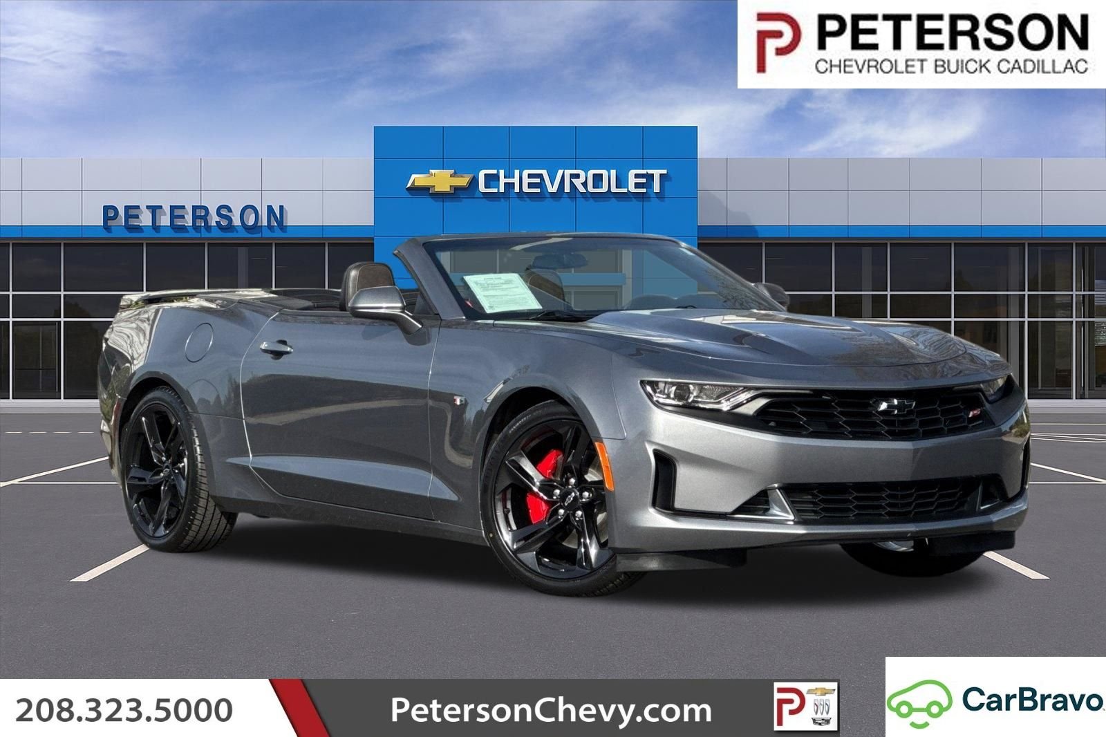 Used 2021 Gray Chevrolet 1LT image 1