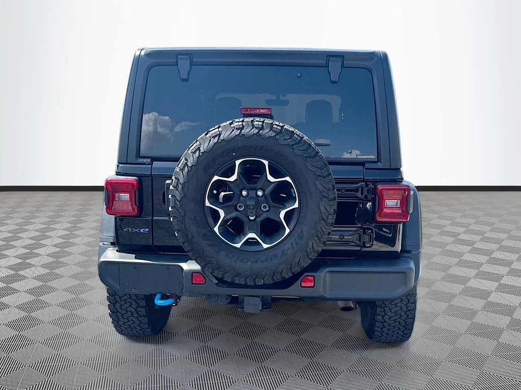 Used 2023 Black Jeep Rubicon 4xe image 7